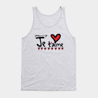 JE T'AIME Tank Top